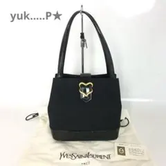 YVES SAINT LAURENT イヴ・サンローラン ハンドバッグ ブラック
