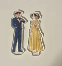 名探偵コナン展 30周年記念アクリルジオラマ 服部平次 遠山和葉