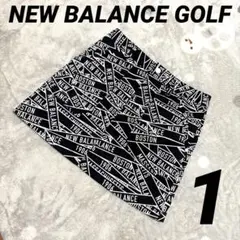 NEW BALANCE GOLF ニューバランスゴルフ　総柄　スカート 1 黒のサムネイル