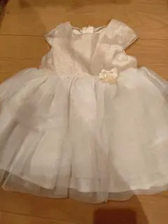 H&M ゴールド・ホワイト フォーマルドレス