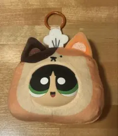 パワーパフガールズ ぬいぐるみオーナメント　バターカップ　SOAP STUDIO