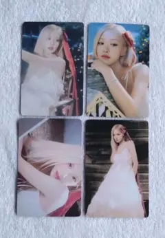 BLACKPINK　ロゼ　ROSE トレカ 韓国限定 4枚セット No.44