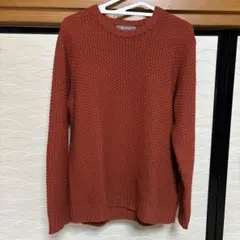 nano universe オレンジ ニットセーター