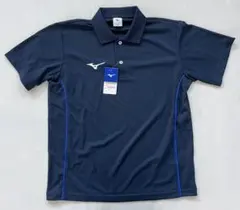 【新品未使用】MIZUNO ミズノ ポロシャツ テニス 卓球 ネイビー S