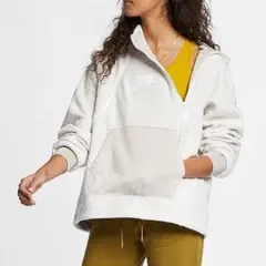 Nike フリースジャケット ライトグレー