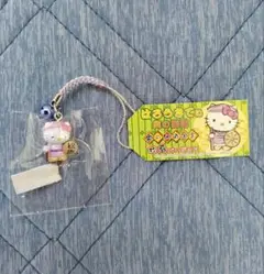 【松島限定】ご当地キティ 奥の細道ストラップ 鈴付き