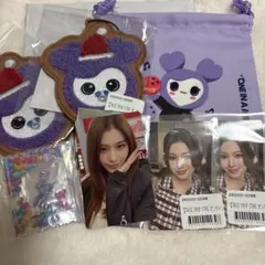 twiceサナ　特典トレカ　オンラインくじ　巾着　オーナメント　グミチャーム