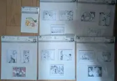 五等分の花嫁　一番くじ　ステーショナリーセット　6種　ステッカー　付箋