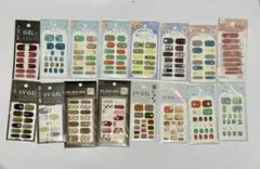 ジェルネイルシールセット 42点 未使用 ハンド フット キャラクター有