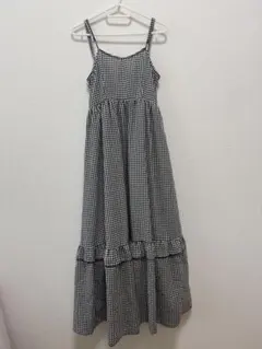 ギンガムチェックワンピース