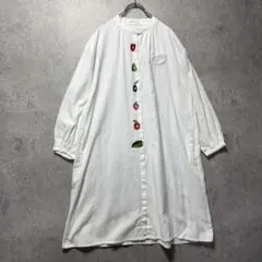 graniphグラニフ　シャツワンピース はらぺこあおむし エリックカール