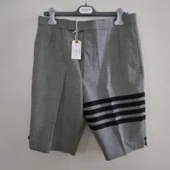THOM BROWNE トムブラウン 4BARチェック柄ショートパンツ／ショーツ