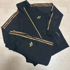 adidas originals アディダス　 レオパード柄 ジャージセット