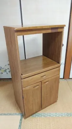 値下げ！ニトリ レンジ台 ノクタ9060 ＆ 上置きシェルフ ノクタ60 連結