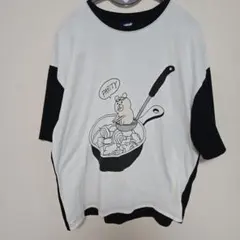 【値下げ中】ScoLar　UVプリントTシャツ　配色のサムネイル