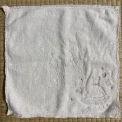 JILLSTUART 刺繍ハンカチ 白 ドレスデザイン