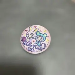 mezzo piano 缶バッジ うさぎ くま 刺繍のサムネイル