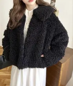 ファーブルゾン フリースジャケット