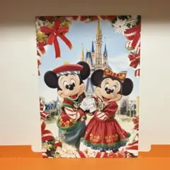ミッキー・ミニー クリスマスポストカード 2025