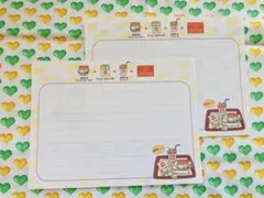 平成レトロ⭐︎san−xにゃんにゃんにゃんこバラメモ 色々@にゃんこバーガー便箋入のサムネイル