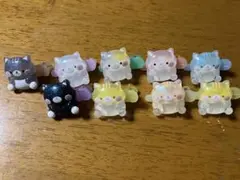 猫デザイン ヘアピン 9個セット