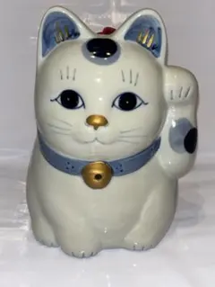 招き猫 陶器 置物 レトロ - メルカリ