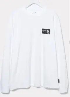 agnes b. アニエスベー ADAM ET ROPE 長袖Tシャツ 白 S