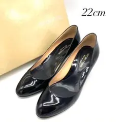 D*t様 ✨️美品✨️ セルジオロッシ 22cm レザー ブラック