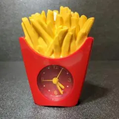 【マクドナルド】フライドポテト型アナログ目覚まし時計 ポテトクロック【説明必読】