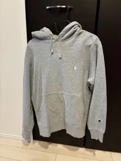 Champion グレー フード付きパーカー