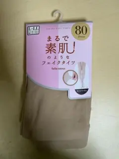 tutuanna まるで素肌のようなフェイクタイツ ライトベージュ L-LL