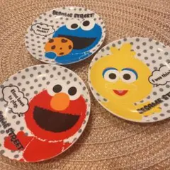 【新品未使用】セサミストリート Sesame Street 小皿 皿のサムネイル