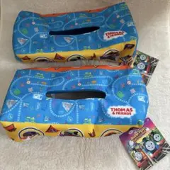 トーマス＆フレンズ ティッシュボックス　ティッシュケース　２点