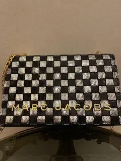 レア！マークジェイコブス ショルダーバッグ スパンコール レザー 