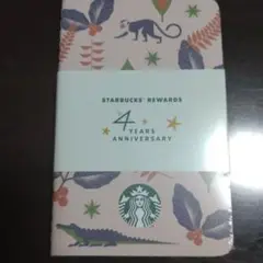 Starbucks 4周年記念ノート