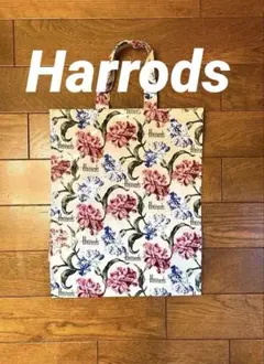 お値下げ❤️Harrods ♡未使用♡花柄トートバッグ 大サイズ【訳あり】