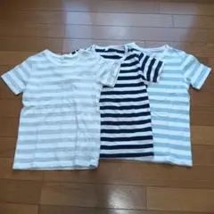 無印良品 半袖Tシャツ ３枚組　サイズ130　中古品