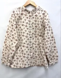 起毛前後着用ブラウス　アイボリー