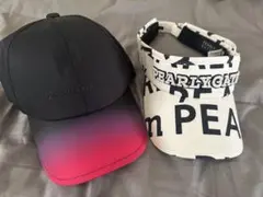 パーリーゲイツキャップとバイザーセット