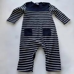 プチバトー　ロンパース 12m