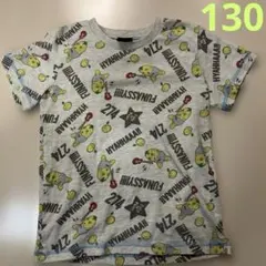 130 ふなっしー FUNASSYI 総柄 ロックギター 半袖Tシャツ
