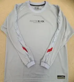 PASS THE ROCK ロングシャツ(グレー)XL寸