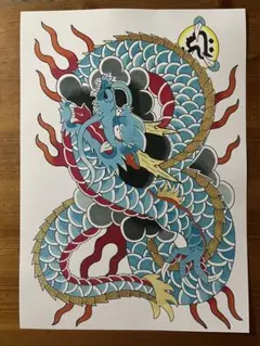 新発売】 雲龍図 水墨 岸良筆？ 絵画 - 絵画 龍泉 リュウセン Ryu sen