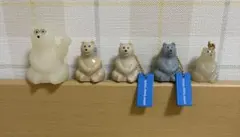 Polar bear bank ガチャガチャ 5点セット