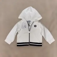 【新品タグ付き】Jacadi ジップアップ パーカー 18M 81cm