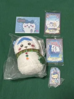 ハチワレ　エニマイくじ　キーホルダー　カード　セット