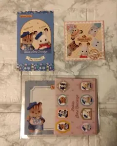 シルバニアファミリー　店舗限定ステッカー・ノベルティ　セット　非売品