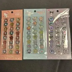 【正規品】サンリオおはじきふうシール　24ピース