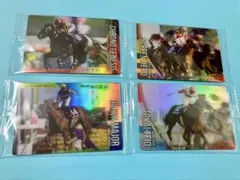 サラブレッド コレクション ウエハース 第2R 競馬 4枚セット