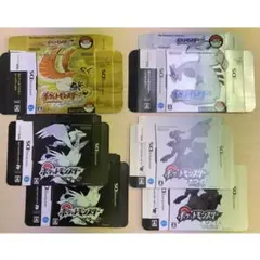 箱のみ ポケットモンスター 金銀 ブラック ホワイト